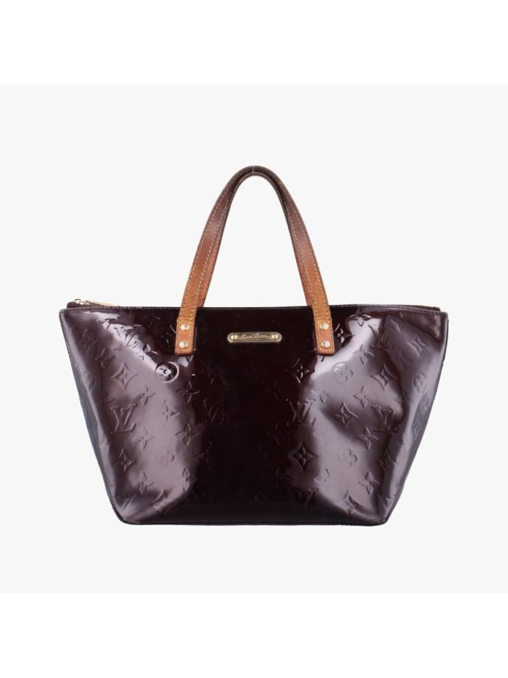 Louis Vuitton Bellevue GM Amarante Vernis Handbag